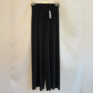 Intempo Women’s Black Pleated Wide Leg Pants Size: XS NWT